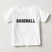 Baseball Baby T-Shirt (Voorkant)