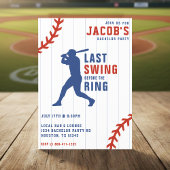 Baseball Bachelor Party Last Swing Before the Ring Kaart