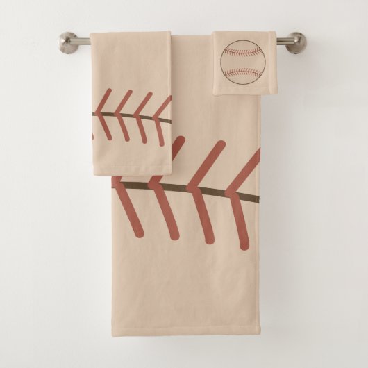 Baseball Badkamer Handdoek Set (Insitu)