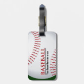  Baseball Bagagelabel (Achterkant verticaal)