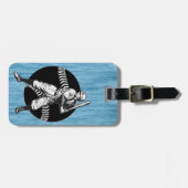 Baseball: Bagagelabel (Voorkant horizontaal)