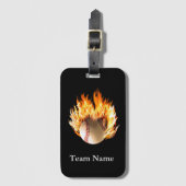 Baseball Bagagelabel : Baseball Bag Label (Voorkant (verticaal))