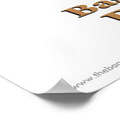 Baseball Bagel Poster (Hoek)