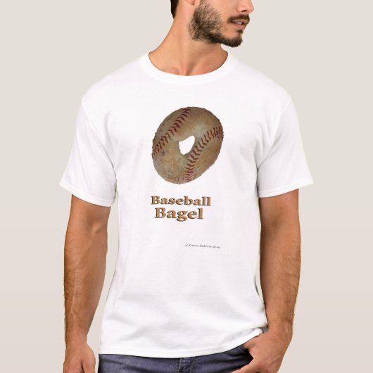 Baseball Bagel T-shirt (Voorkant)