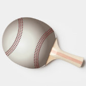 Baseball (bal) tafeltennisbatje (Zijkant)