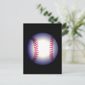 Baseball Ball Briefkaart (Staand voorkant)