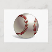 Baseball Ball Briefkaart (Voorkant)