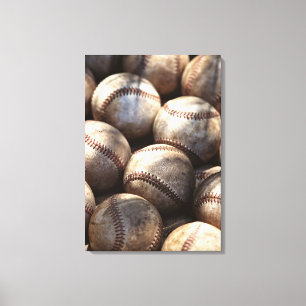 Baseball Ball Canvas Afdruk
