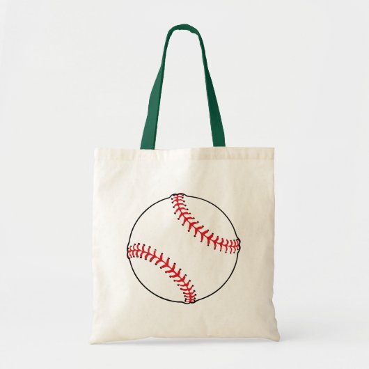 Baseball Ball Canvas tas (Voorkant)