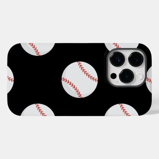 Baseball Ball Case-Mate iPhone Case (Achterkant (horizontaal))