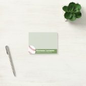 Baseball Ball Coach of leraar - Moderne tekening Post-it® Notes (Kantoor)