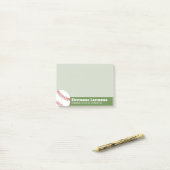 Baseball Ball Coach of leraar - Moderne tekening Post-it® Notes (Op bureau)