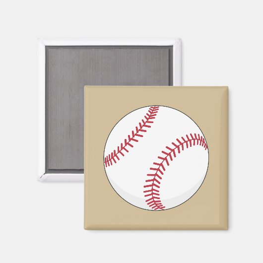 Baseball Ball Magneet (Voorkant / Achterkant)