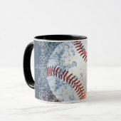 Baseball Ball Mok (Voorkant links)