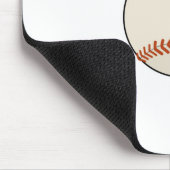 Baseball Ball Muismat (Hoek)
