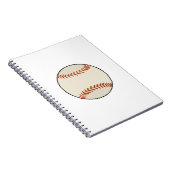 Baseball Ball Notitieboek (Rechterzijde)