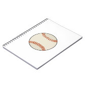 Baseball Ball Notitieboek (Linkerzijde)