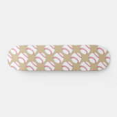 Baseball Ball Patroon Persoonlijk Skateboard (Horizontaal)