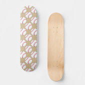 Baseball Ball Patroon Persoonlijk Skateboard (Voorkant)