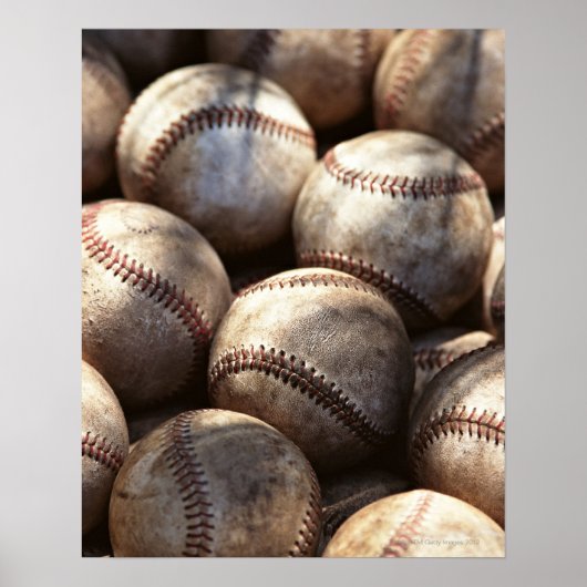 Baseball Ball Poster (Voorkant)
