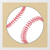 Baseball Ball Raamsticker (Vel)