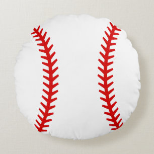 Baseball Ball Rond Kussen