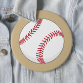 Baseball Ball Ronde Button 6,0 Cm (In situ)