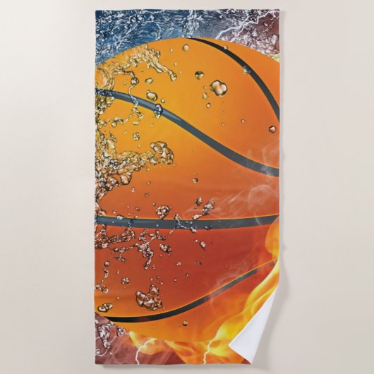 Baseball Ball Strandlaken (Voorkant)