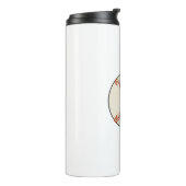 Baseball Ball Thermosbeker (Gedraaid links)