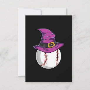 Baseball Ball Witch Pet - Funny Halloween Costume RSVP Kaartje