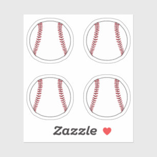 Baseball balls pack sticker