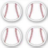 Baseball balls pack sticker (Voorkant)