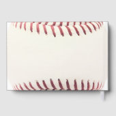 Baseball Bar Mitzvah Gastenboek (Achterkant)