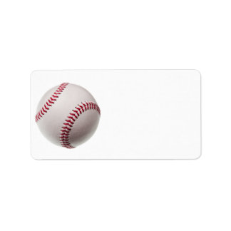 Baseball - Baseball Background Sjabloon aanpassen Etiket