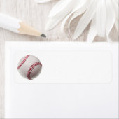 Baseball - Baseball Background Sjabloon aanpassen Etiket (Insitu)