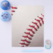 Baseball - Baseball Background Sjabloon aanpassen Flyer (Enkel)