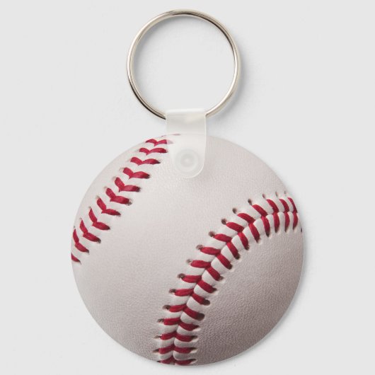 Baseball - Baseball Background Sjabloon aanpassen Sleutelhanger (Voorkant)