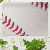 Baseball - Baseball Background Sjabloon aanpassen Theedoek (Gevouwen)