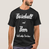 Baseball Baseball Baseball Baseball Baseball Baseb T-shirt (Voorkant)