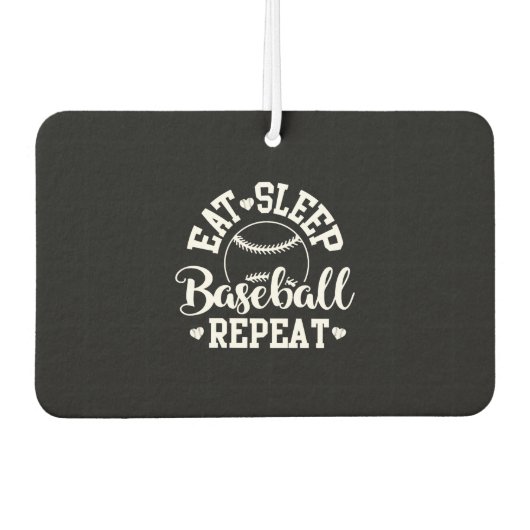 Baseball Baseball Bat Baseball Luchtverfrisser (Voorkant)