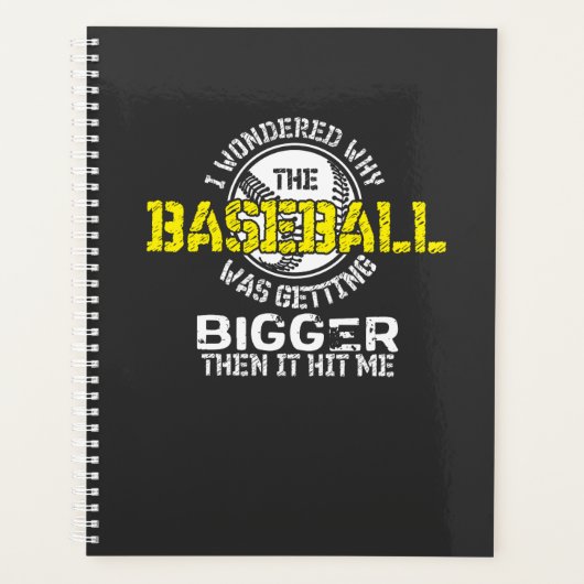 Baseball - Baseball krijgt nog groter Planner (Voorkant)