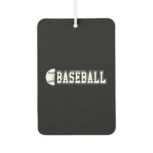 Baseball - Baseball Luchtverfrisser (Voorkant)