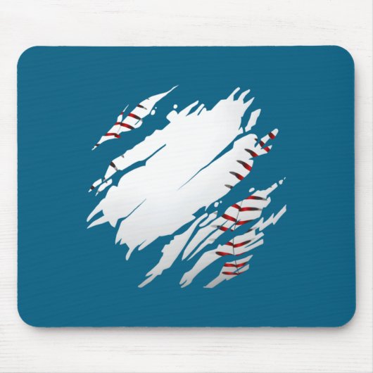 Baseball Baseball Muismat (Voorkant)