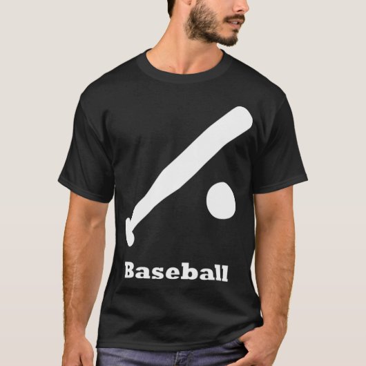 Baseball baseball t-shirt (Voorkant)