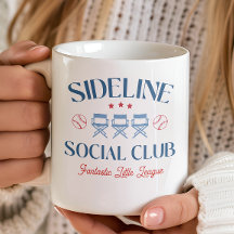 Baseball Baseline Social Club met teamnaam