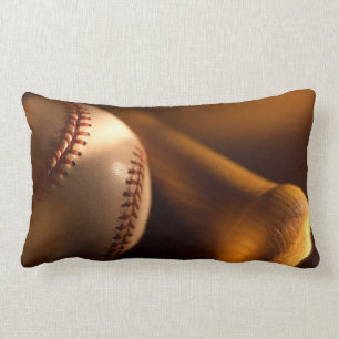 Baseball Bat en Ball Lumbar Pillow Kussen