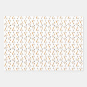 Baseball Bat en kogelpatroon met meerdere kleuren Inpakpapier Vel (Voorkant 3)