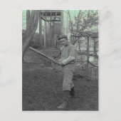 \Baseball Bat Photography Vaderdag Briefkaart (Voorkant)