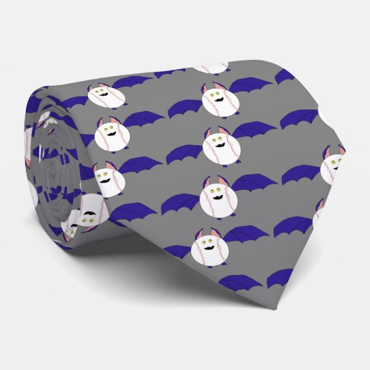 Baseball Bat stropdas (Opgerold)