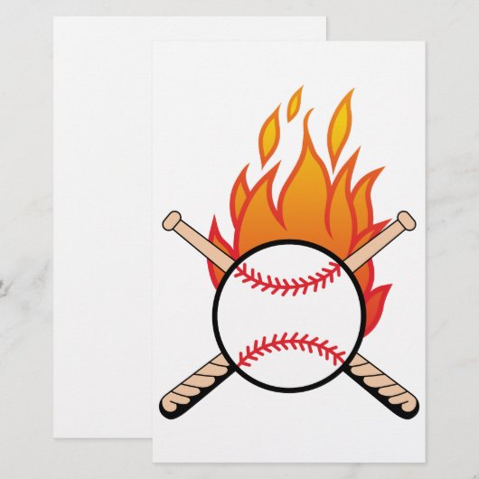 Baseball & Bats (Voorkant / Achterkant)